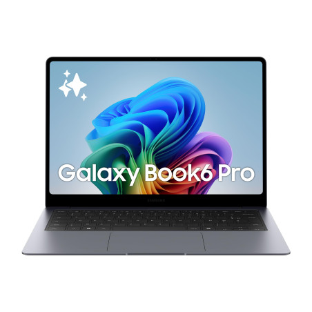 Samsung Galaxy Book6 Pro 14\", Copilot+ PC, PC Portable avec IA, Processeur Intel Core X7, Mémoire 16 Go RAM, 512 Go SSD, Écran 