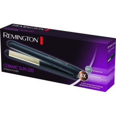 Lisseur cheveux REMINGTON S1510 - Ceramic slim - Chaleur homogène - 1200 W - Noir