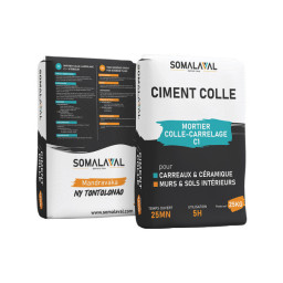 Ciment colle SM - 25 Kg