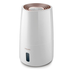 Humidificateur d'air PHILIPS Série 3000 - Jusqu'à 45 m² - 300 ml/h - Blanc