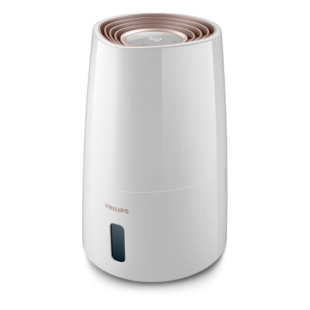 Humidificateur d'air PHILIPS Série 3000 - Jusqu'à 45 m² - 300 ml/h - Blanc