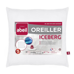 ABEIL Lot de 2 Oreillers moelleux ICEBERG 60x60cm ABEIL Lot de 2 Oreillers moelleux ICEBERG 60x60cm