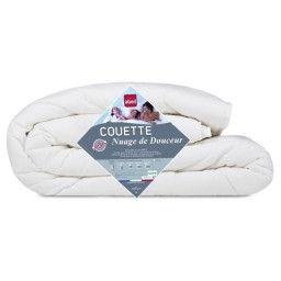 ABEIL Couette légere NUAGE de DOUCEUR 240x260 cm blanc