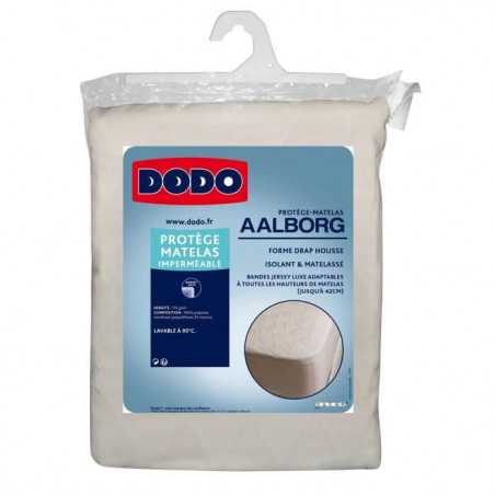 Protege Matelas Aalborg - DODO - Matelassé & Imperméable - 90 x 190 cm - Blanc