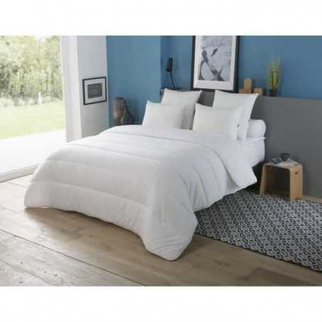 Couette Chaude 400gr/m² - DODO - COUNTRY - 220 x 240 cm - Blanc