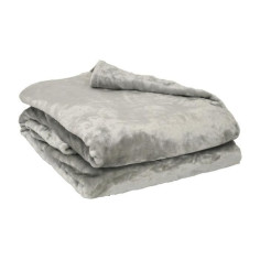 Couverture microflanelle 180x220 cm perle Couverture microflanelle 180x220 cm perle