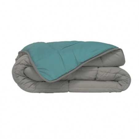 HUDSON - Couette Légere Microfibre - 200gr/m2 - Galet & Lac- 240 x 260 cm