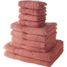 TODAY Lot de 4 Serviettes Invité 30x50 cm + 4 Serviettes de Bain 50x100 cm + 2 Draps TODAY Lot de 4 Serviettes Invité 30x50 cm + 4 Serviettes de Bain 50x100 cm + 2 Draps