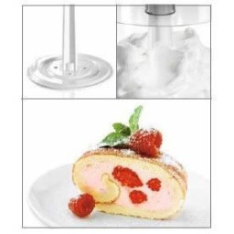 8L - Couteau inox - Batteur a blancs