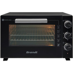 Mini-Four BRANDT FC469MUB - 46L - 1800W - Multifonctions - Thermostat réglable 230°C