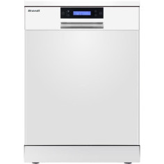Lave-vaisselle pose libre BRANDT LVC144IW - 14 couverts - Induction - L60cm - 44dB - Lave-vaisselle pose libre BRANDT LVC144IW - 14 couverts - Induction - L60cm - 44dB -