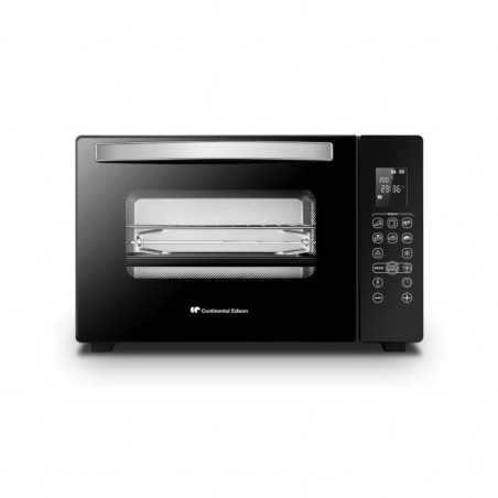 Minifour électrique CONTINENTAL EDISON CEMF38DIG - 38L - Noir - 1600W - Rotissoire, Convection naturelle
