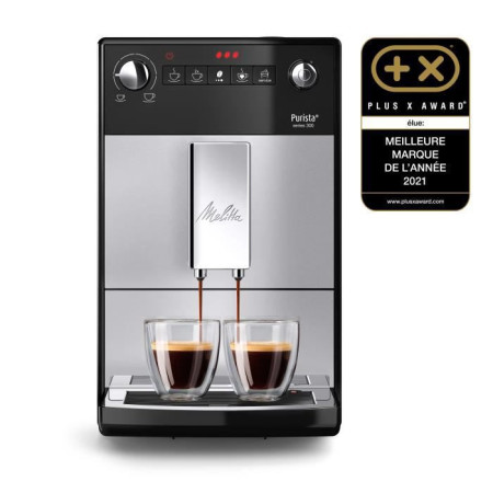 Machine a Café a Grain MELITTA Purista - Argent