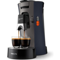 Cafetiere a dosette - PHILIPS - SENSEO - CSA240/71 - Select - Bleu nuit