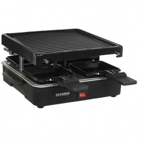 Appareil a raclette SEVERIN - RG2370 - Jusqu'a 4 personnes - Format compact 21x21cm - 600W