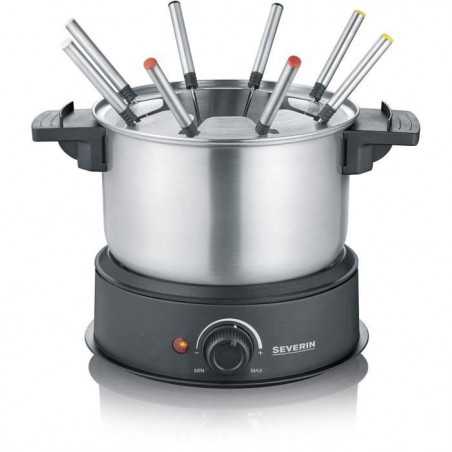 Fondue SEVERIN - FO2473 - Capacité 1,4L - Jusqu'a 8 personnes - Thermostat réglables - 1500W