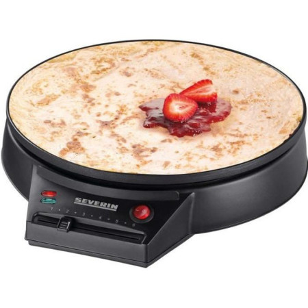 SEVERIN CM2198 - Crepiere diametre 30cm 1000W - Thermostat réglable - Inclus spatule