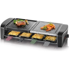 SEVERIN RG9645 Appareil a raclette 8 personnes - Noir SEVERIN RG9645 Appareil a raclette 8 personnes - Noir