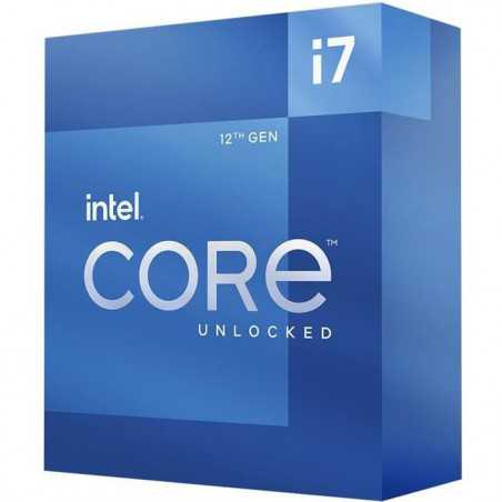 Processeur - INTEL - Core i7-12700K - 12 coeurs (8P+4E) - Socket LGA1700 - Chipset Série 600 - TDP 125W (BX8071512700K)