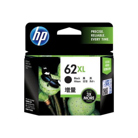 HP 62XL Cartouche d'encre noire grande capacité authentique (C2P05AE) pour Officejet