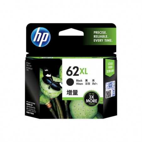 HP 62XL Cartouche d'encre noire grande capacité authentique (C2P05AE) pour Officejet Mobile 250, Envy 5540/5640/7640, Officejet
