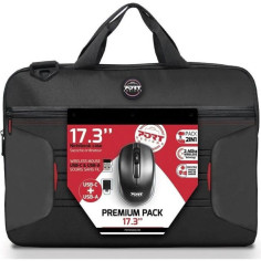PREMIUM PACK : Sacoche pour PC Portable 17 + Souris sans fil + Dungle USB & Adaptateur Type C PREMIUM PACK : Sacoche pour PC Portable 17 + Souris sans fil + Dungle USB & Adaptateur Type C