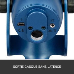  Podcast sur PC ou Mac - Bleu