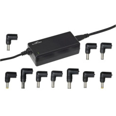 Chargeur - BLUESTORK - Chargeur PC Universel - 65W - 10 Embouts - Universel - Noir Chargeur - BLUESTORK - Chargeur PC Universel - 65W - 10 Embouts - Universel - Noir