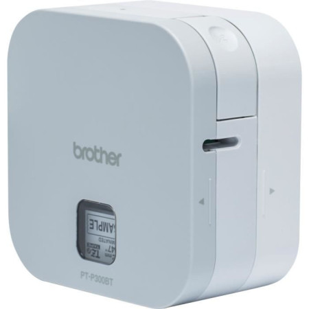 Cube Etiqueteuse Compacte - BROTHER PT-P300BT P-Touch se Connecte Facilement aux Smar