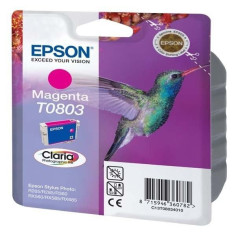 EPSON Cartouche d'encre T0803 Magenta - Colibri (C13T08034011) EPSON Cartouche d'encre T0803 Magenta - Colibri (C13T08034011)