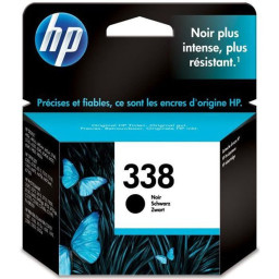 HP 338 Cartouche d'encre noire authentique (C8765EE) pour HP Photosmart 2570/C3170 et