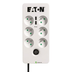 Multiprise/Parafoudre - EATON Protection Box 6 USB FR - PB6UF - 6 prises françaises +