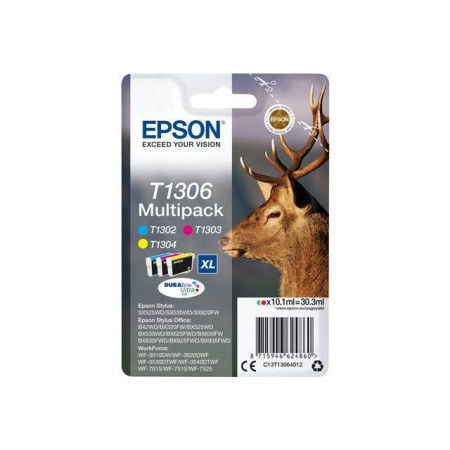 EPSON Multipack T1306 - Cerf - Cyan