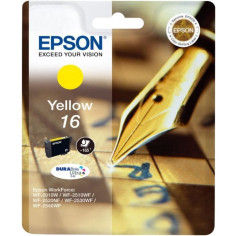 Cartouche d'encre EPSON 16 Jaune - Technologie d'impression Jet d'encre - Rendement j Cartouche d'encre EPSON 16 Jaune - Technologie d'impression Jet d'encre - Rendement j
