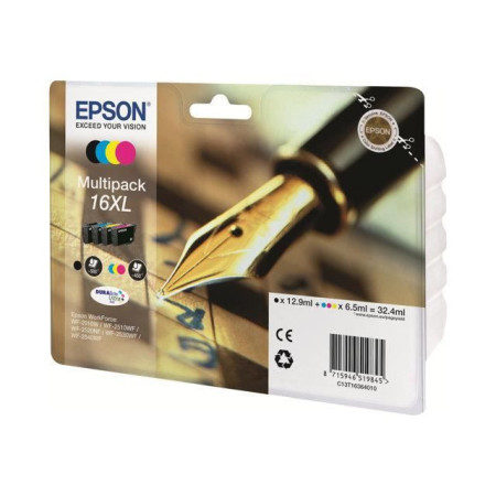 EPSON Multipack 16 XL - Stylo plume - Noir
