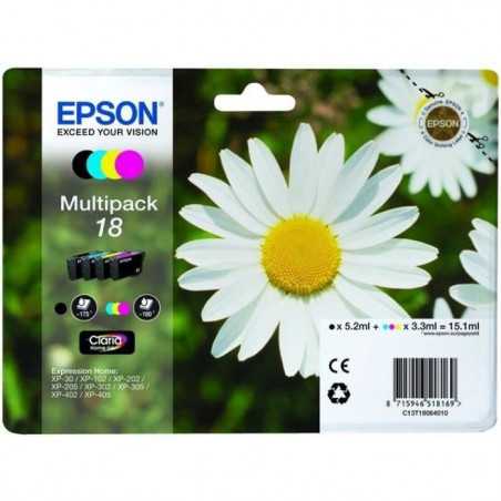 Cartouche d'encre Epson PACK PAQUERETTE 4CL