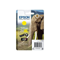 EPSON Cartouche d'encre T2434 XL Jaune - Eléphant (C13T24344012) EPSON Cartouche d'encre T2434 XL Jaune - Eléphant (C13T24344012)