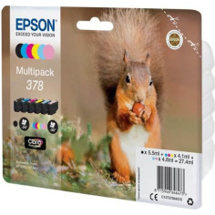 Cartouche d'encre EPSON Multipack 378 - Ecureuil - Noir Cartouche d'encre EPSON Multipack 378 - Ecureuil - Noir