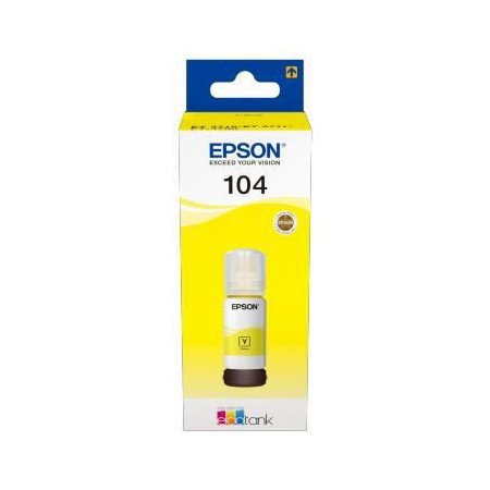 Cartouche d'encre Epson ECOTANK 104 JAUNE