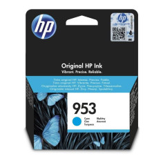 HP 953 Cartouche d'encre cyan authentique (F6U12AE) pour HP OfficeJet Pro 8710/8715/8720 HP 953 Cartouche d'encre cyan authentique (F6U12AE) pour HP OfficeJet Pro 8710/8715/8720