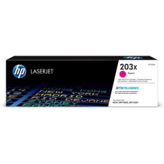 Cartouche de toner magenta HP 203X grande capacité pour HP Color LaserJet Pro M254/M280/M281 Cartouche de toner magenta HP 203X grande capacité pour HP Color LaserJet Pro M254/M280/M281