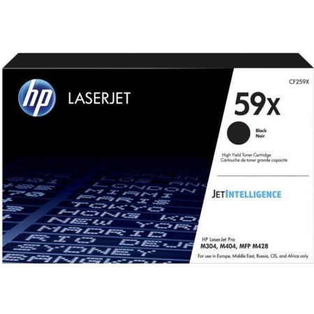 Cartouche de toner noir HP 59X grande capacité authentique (CF259X) pour LaserJet Pro