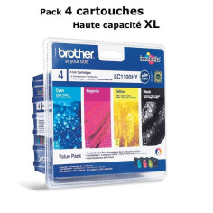 Brother LC1100HY Cartouches d'encre Multipack Coul Brother LC1100HY Cartouches d'encre Multipack Coul